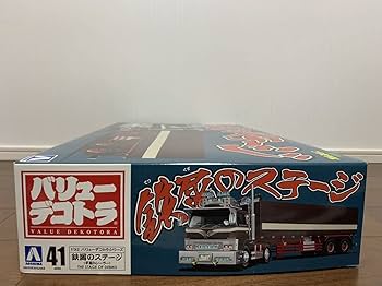 Amazon.co.jp: アオシマ 鉄屑ステージ 平箱トレーラー バリュー