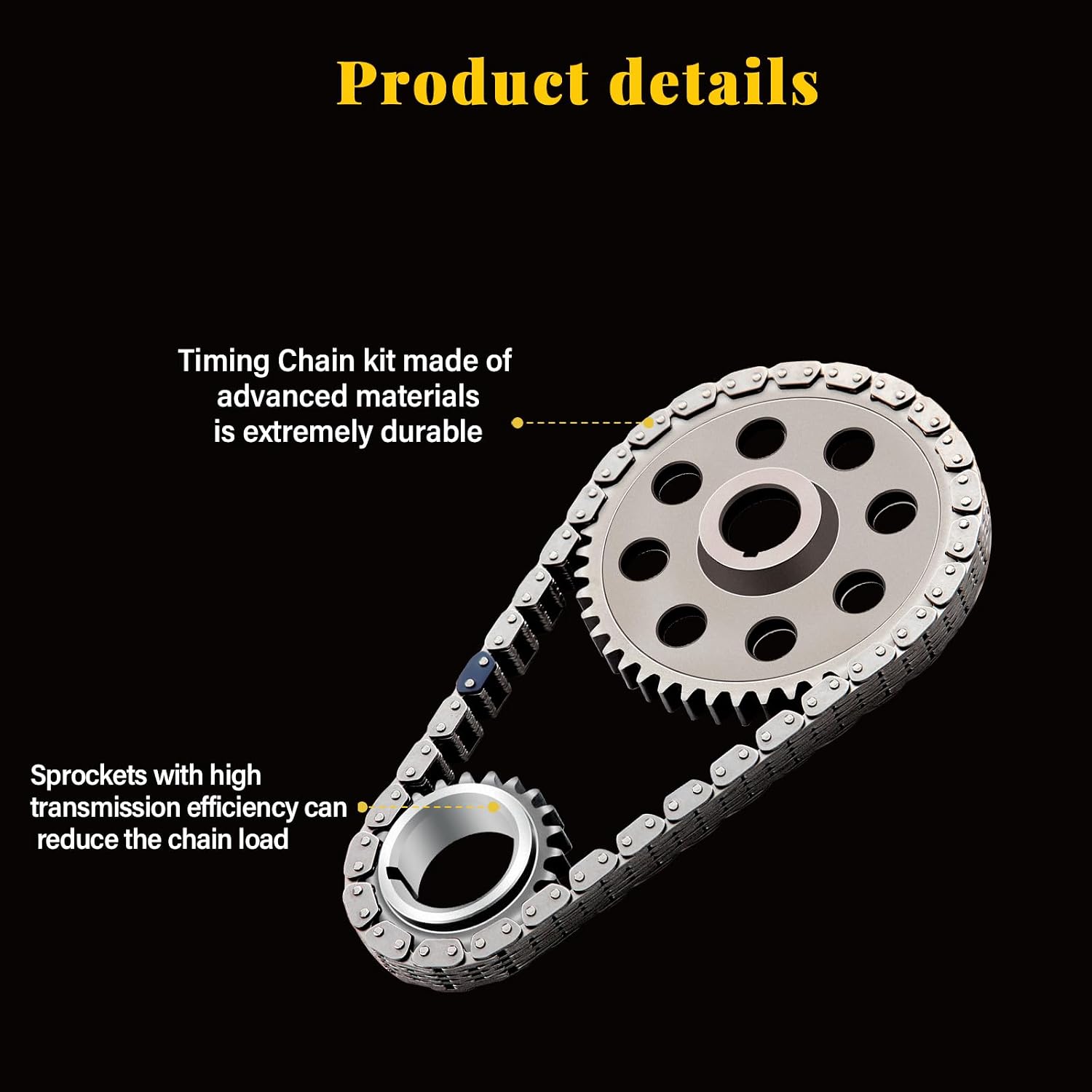OCPTY Timing Chain Kit for 1998-2003 for Dodge for Durango;1994-2003 for Dodge Ram 1500;1999-2003 for Dodge Ram 1500 Van
