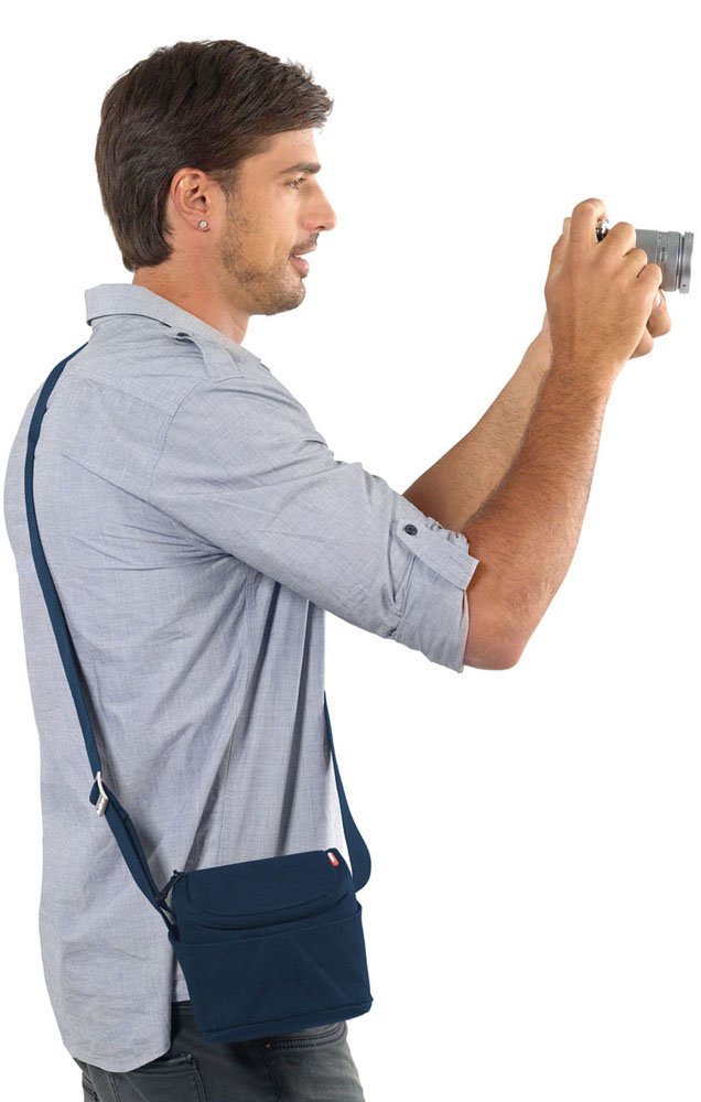 Manfrotto MB sv-sbm-10bi Amica 10 bolsa de hombro (azul)