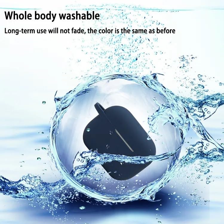Image of Colorcase Front & Back Full Protection Silicon Case Cover for Boat Airdopes Alpha - (Blue) (Airpods Not Included)