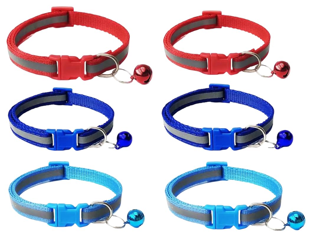 See full amazon price history chart for BohoBark Nylon Breakaway Cat Collar With Bell, Mixed Colours Reflective Cat Collars-Ideal Size Pet Collars For Cats Or Small Dogs Pack Of 6,?12 cm,W_1 cm,Multicolor BohoBark Nylon Breakaway Cat Collar With Bell, Mixed Colours Reflective Cat Collars-Ideal Size Pet Collars For Cats Or Small Dogs Pack Of 6,?12 cm,W_1 cm,Multicolor (B0CW1GQ4XL) Amazon Price History, Amazon Price Tracker