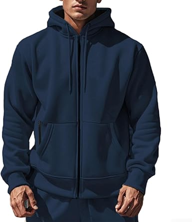 DEATH SIDE ジップアップHOODIE(L) TRFIC Zip Up Hoodies for Men Casual Lightweight Fleece