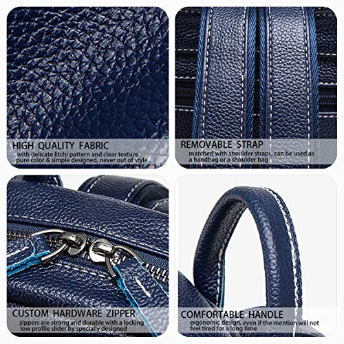 BUKESIYI Donna Borsa Zaino Ecopelle Zainetto Borse...