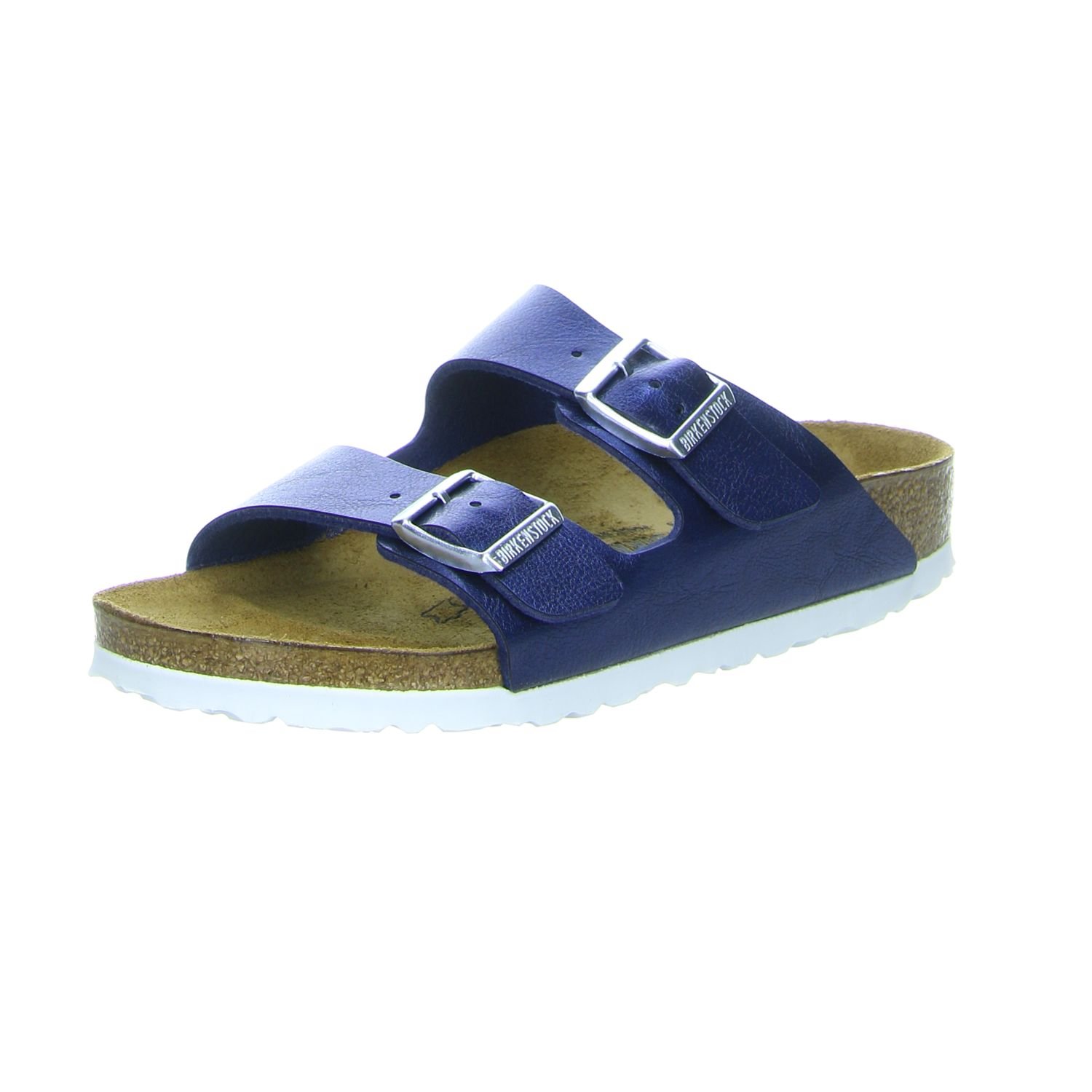 Birkenstock Rio Sandals Girls White/Patent Sandals Shoes — view 104