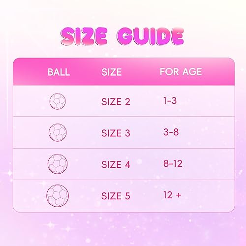 Miniatura 2 de Balón de fútbol para niños, tamaño 2, 3, 4, unicornio con purpurina, dinosaurio, para niños pequeños de 1 a 3, 3, 8, 8 a 12 años, pelota inflable