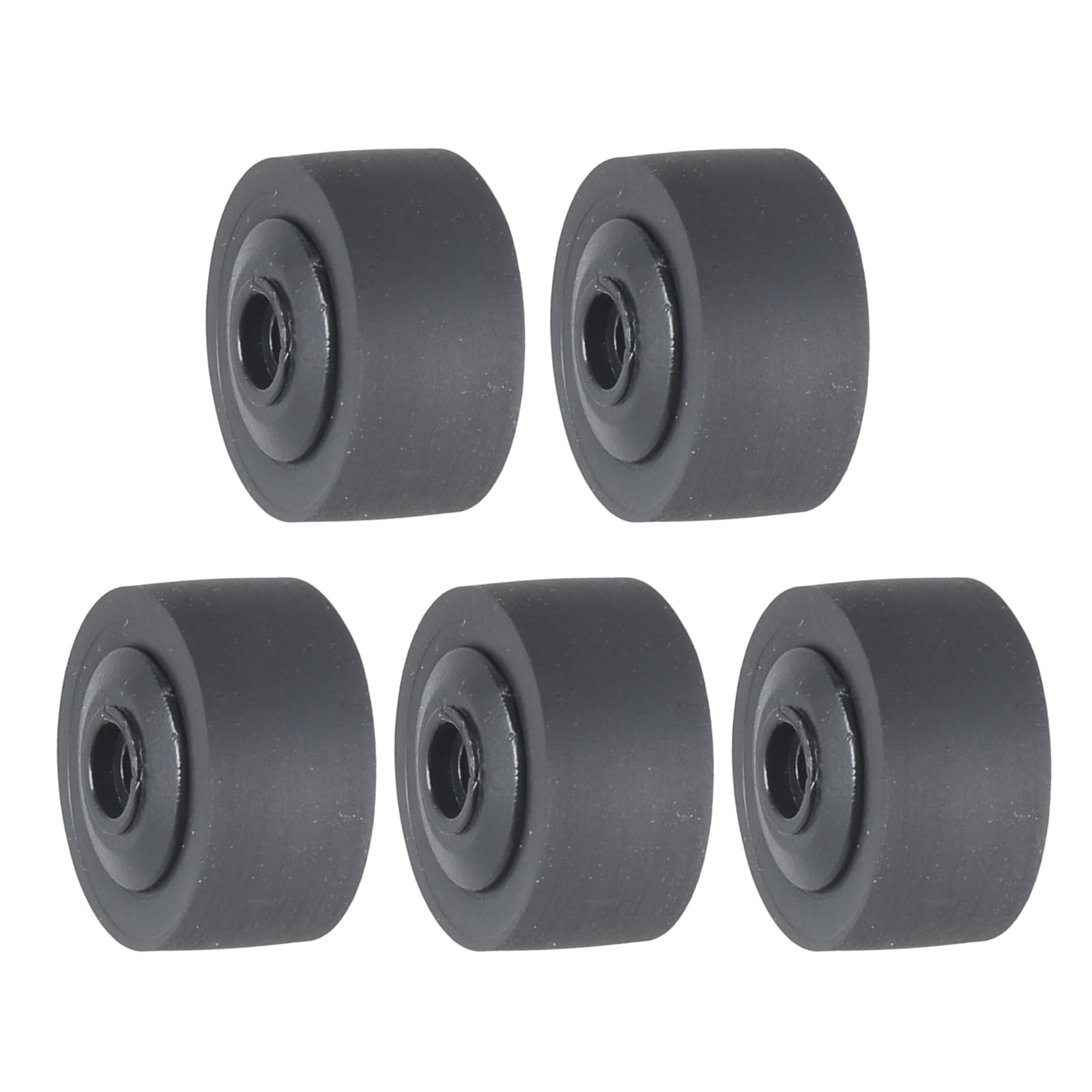 Maxtonser 5Pcs Bearing Wheel Deck Pressure Roller for Recorder Pressure Roller for Cassettes Deck Pressure Roller for Recorder
