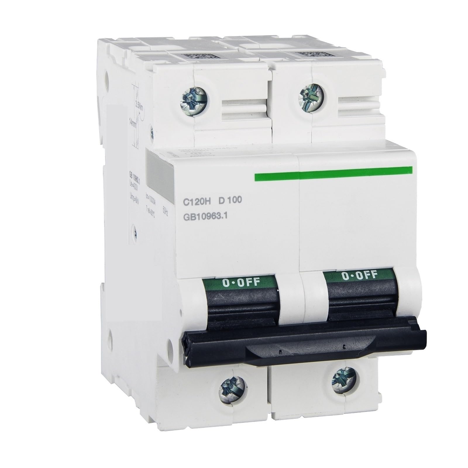Disjoncteur C120H 2P D 100A évitez les déclenchements intempestifs de vos moteurs