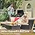 Devoko 5 Pieces Patio Furniture Sets All Weather Outdoor Sectional Patio Sofa Manual Weaving Wicker Rattan Patio Seating Sofas with Cushion and Glass Table(Beige)