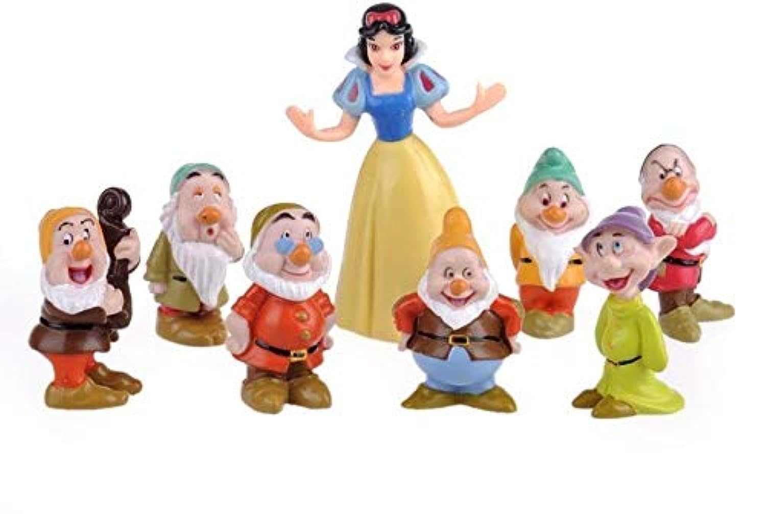 Snow White and the Seven Dwarfs Classic Toy Figure Collection 8Pcs set