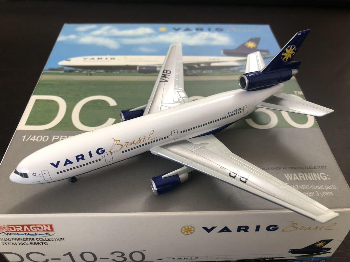 Dragon Wings 1/400 DC-10-30F VARIG Brazil PP-VMB Dragon Wings 1