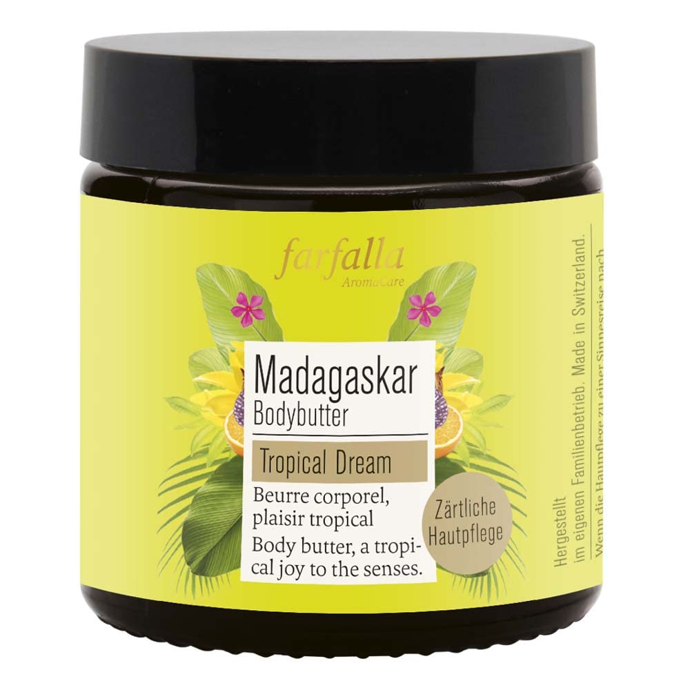 Farfalla Tropical Dream, Madagaskar, Bodybutter, 100ml (2)