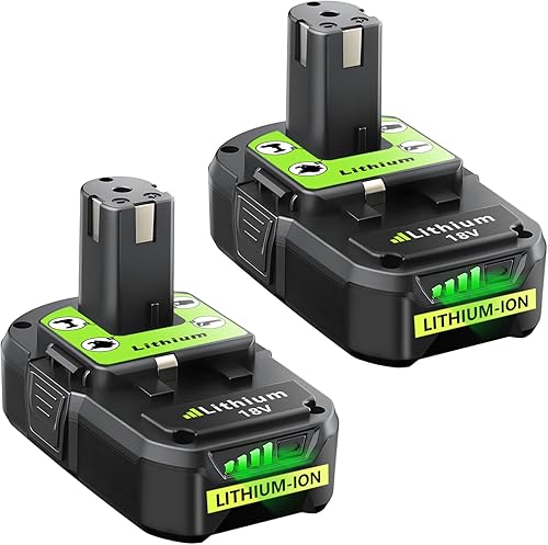 Batería de repuesto para Ryobi 18 V 3.0Ah para P107 P108 P109 18 voltios herramientas eléctricas inalámbricas creador de artesanía carpintería