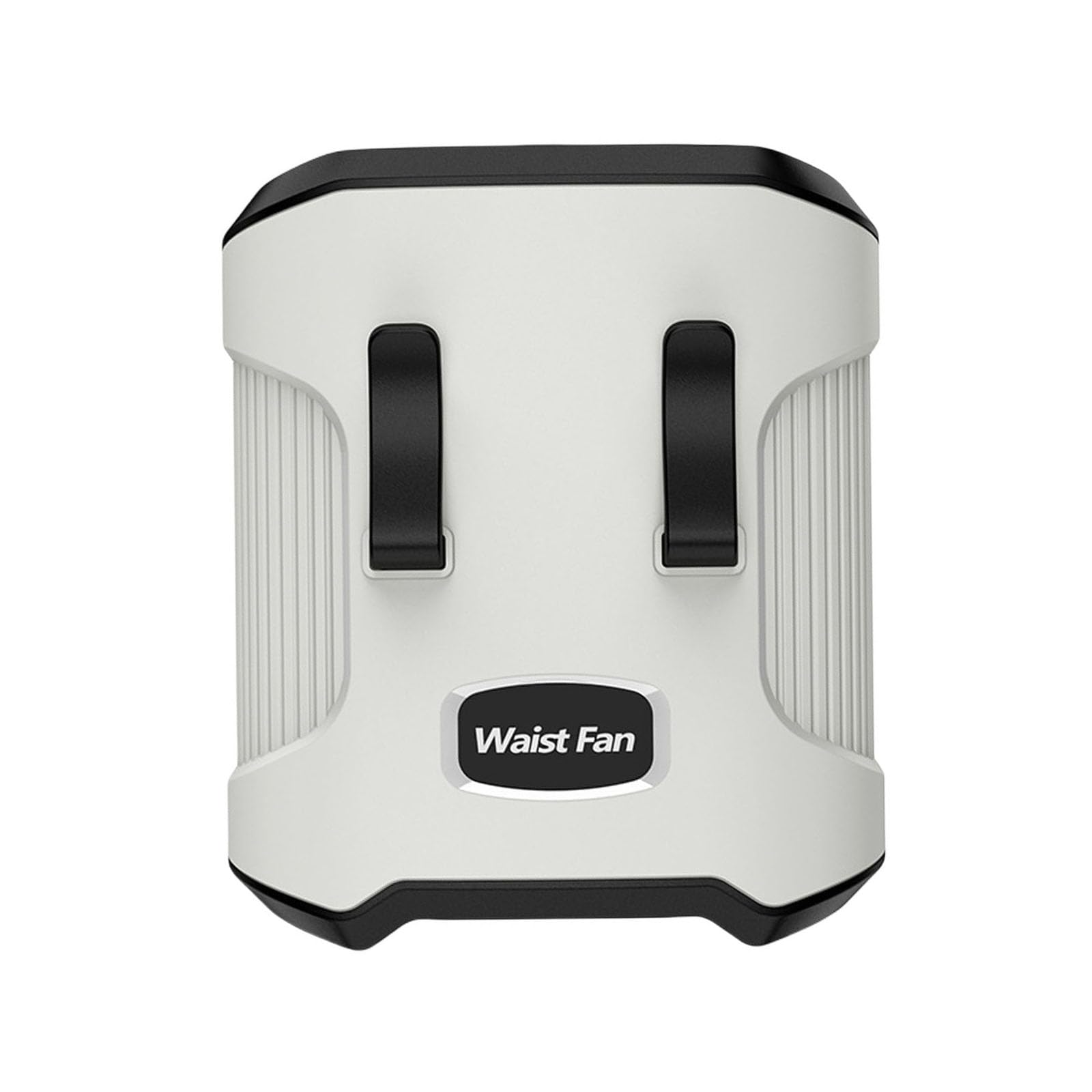 Jazuaiao Wearable Waist Fan 4000mAh Clip Fan Rechargable Cooling Texture Portable Present for Sports Enthusiasts Outdoor Portable