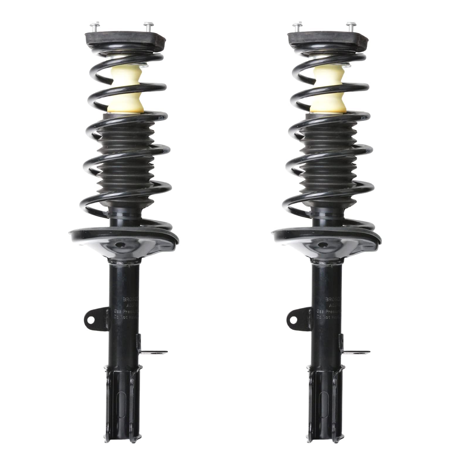 Rear Struts and Shocks with Coil Spring Assemblies for 1993-2002 To-yo-ta Corolla 1.6/1.8 L4 Base/CE/DX/LE/S/VE Naturally Aspirated GAS 1993-1997 Geo Prizm 1.6 L4 Base 171953 171954 2PCS
