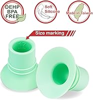 Vista 6 de Nenesupply Inserto de brida de 1.ª generación de 0.669 in compatible con piezas de bomba de brida Elvie Brida Elvie Stride Medela Momcozy Spectra