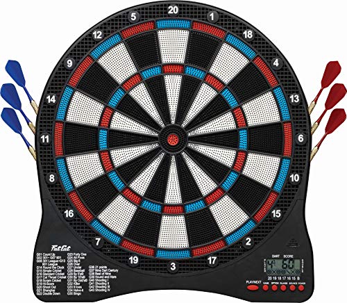 Fat Cat Sirius 13.5" Electronic Dartboard, Compact Size for Easy Install, Backlit Cricket