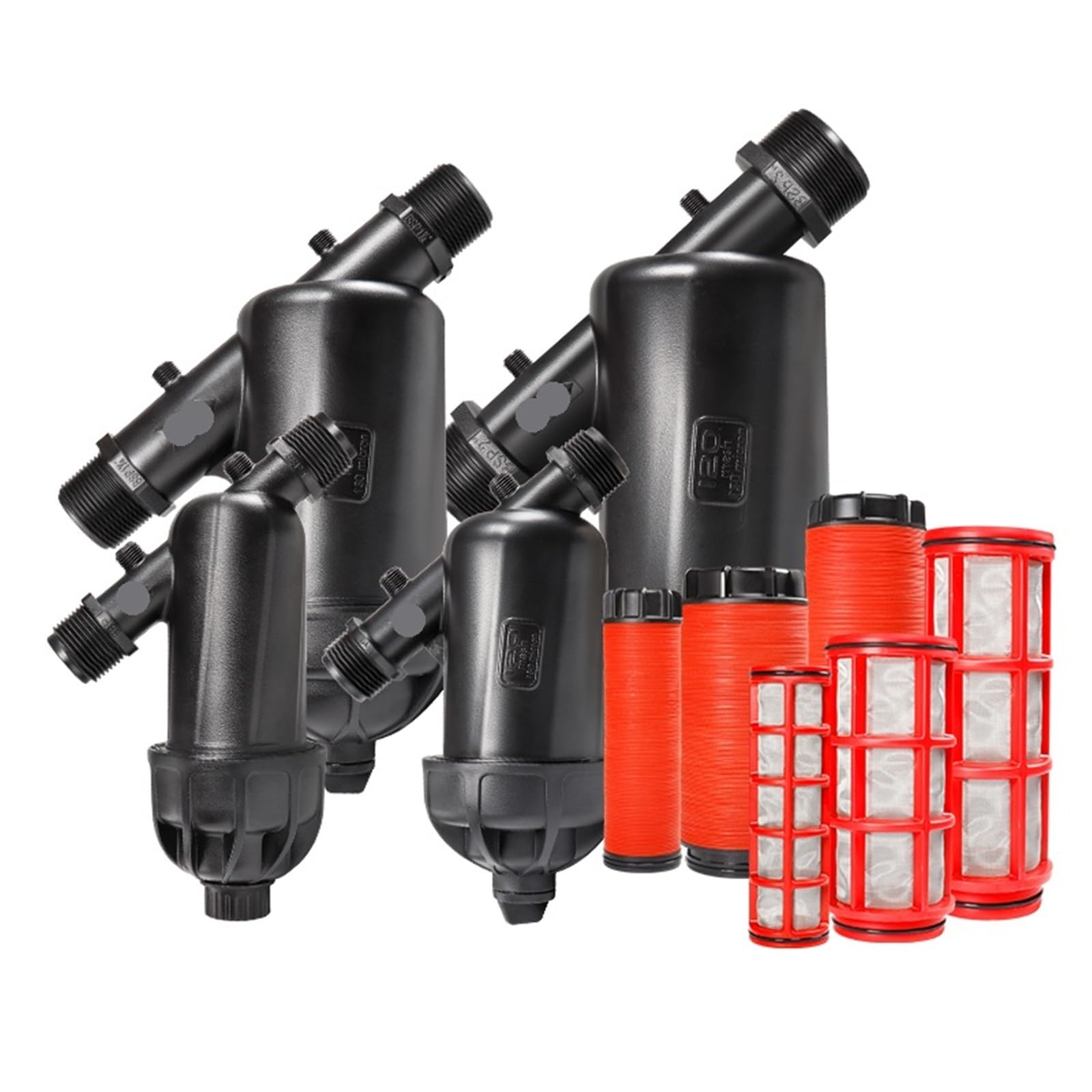 Adaptador Grifo Manguera Red de riego jardín, Filtro Pantalla, pulverizador, Herramientas por Goteo, Conector tubería Montaje for Gardeni(1.2 Inch Screen)