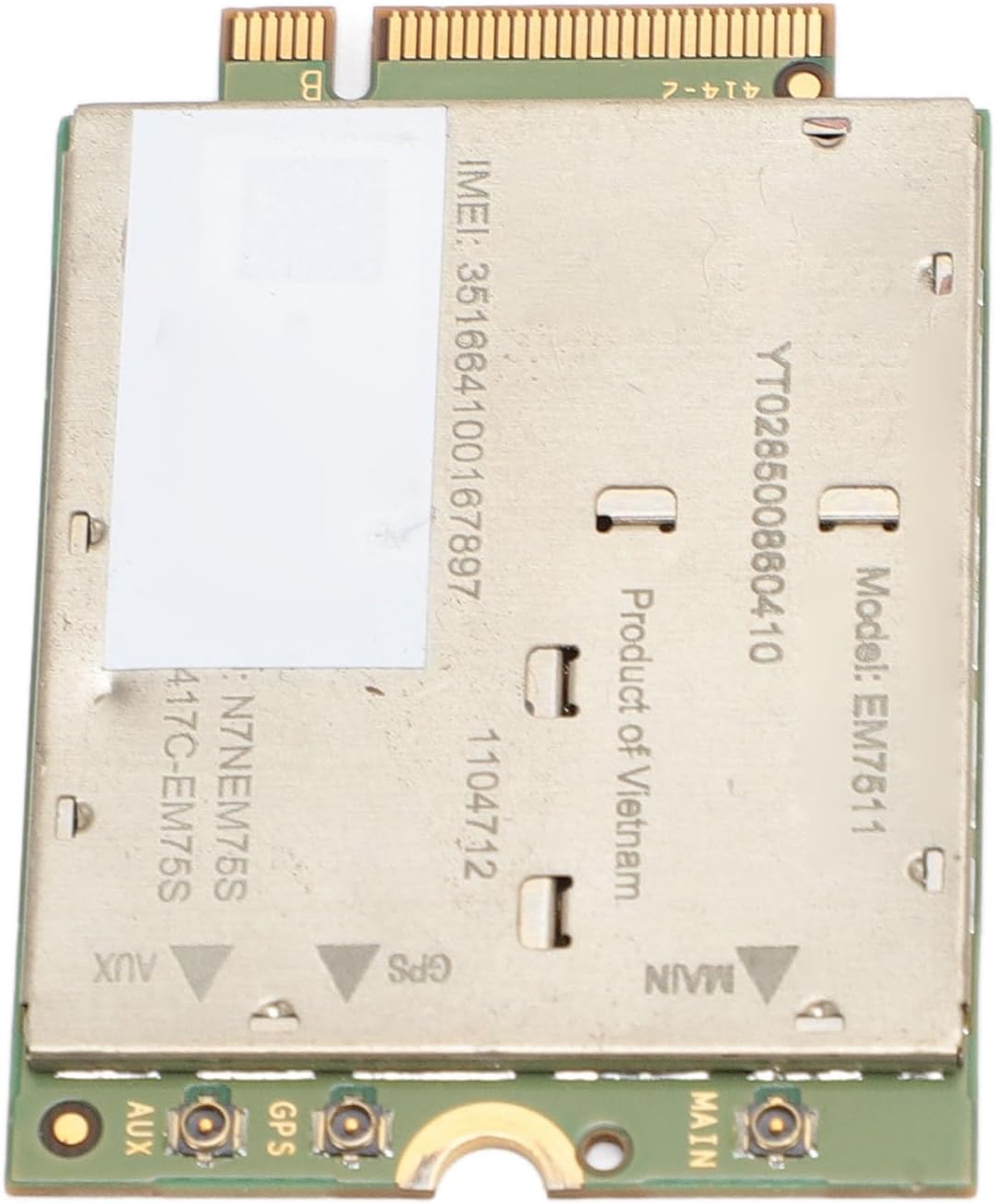 4G LTE Module High Speed Wireless EM7511 for Laptop with NGFF M.2 Interface for Efficient Data Transmission and Secure Communications Technology, Public Safety and Industrial M2M Solutions