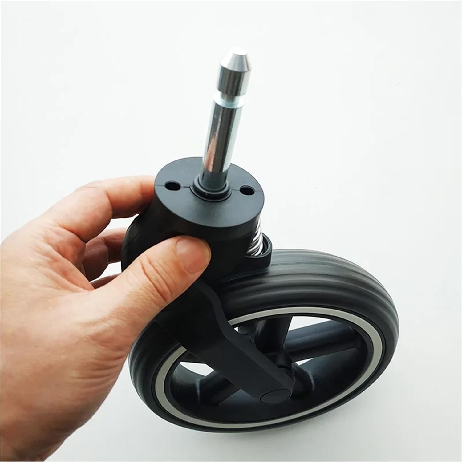 Stroller Wheels Replacement Front Wheel Compatible with Cybex Balios S Lux Series Pram With Frame Bearing Direct Replacement Stroller Accessories Baby Pushchair Part