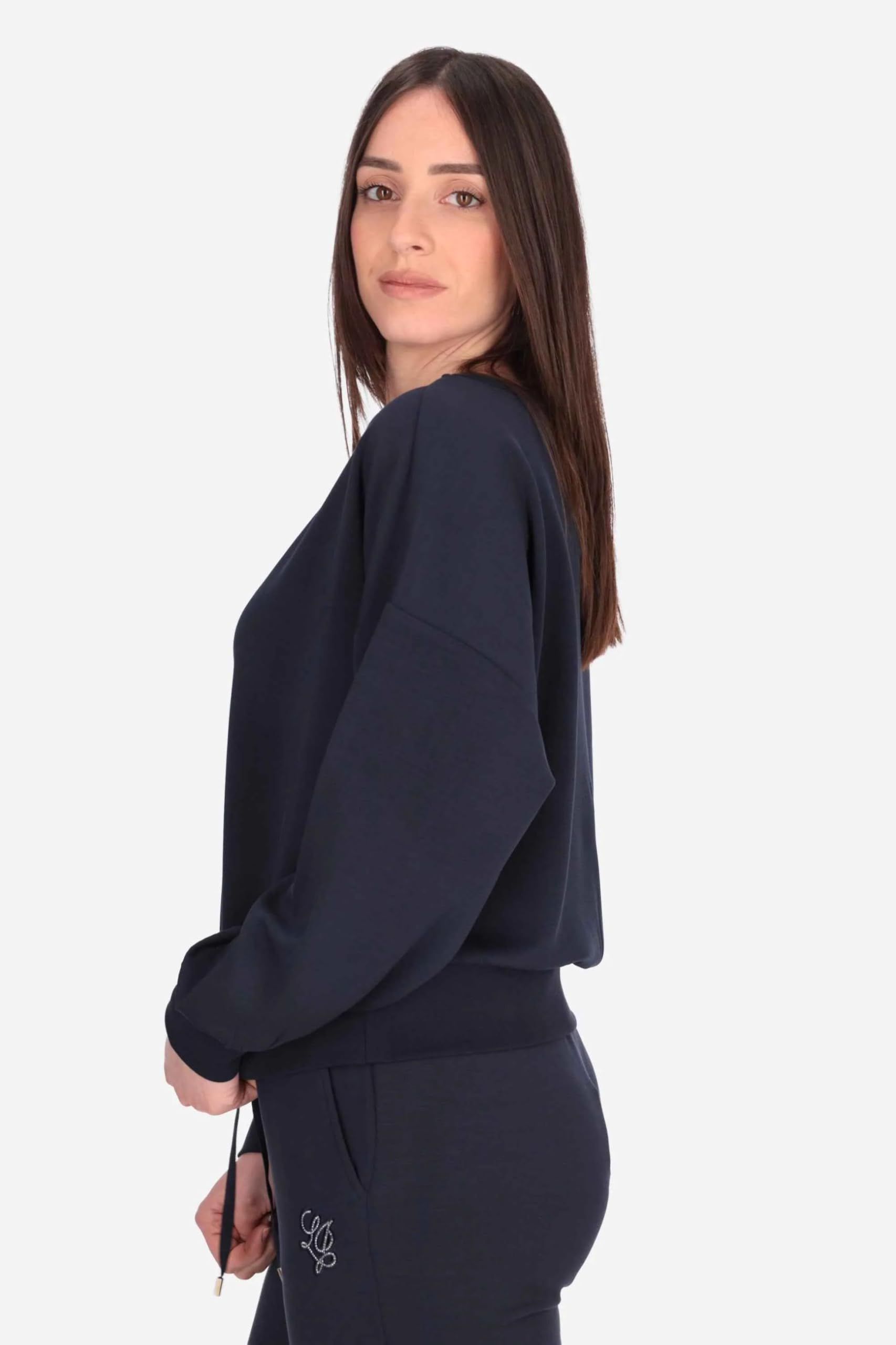 Liu Jo Donna Felpa A Girocollo Modal TA6077JS869