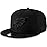 New Era Men\'s Black Philadelphia Eagles Black On Black 9FIFTY Adjustable Hat
