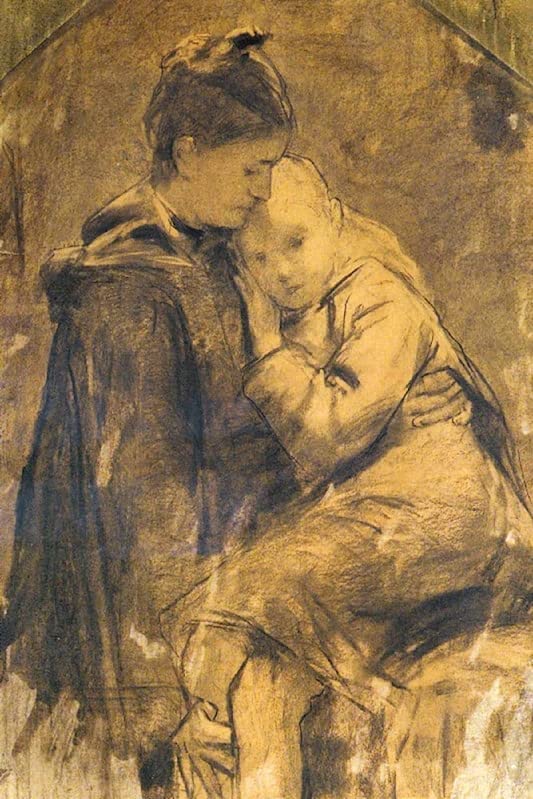 Affiche toile Mutter et Kind pour créer une ambiance chaleureuse et artistique dans votre salon