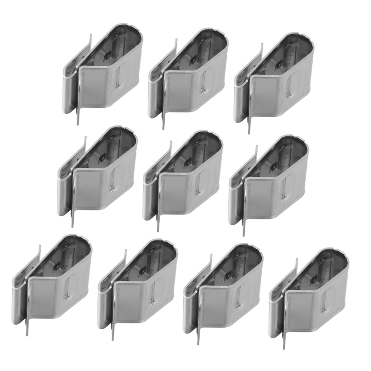 4 Set Di Morsetti Per Cavi Per Pannelli Morsetti in Acciaio Inossidabile 304 Per Fascette Stringicavo 55 Pezzi*4