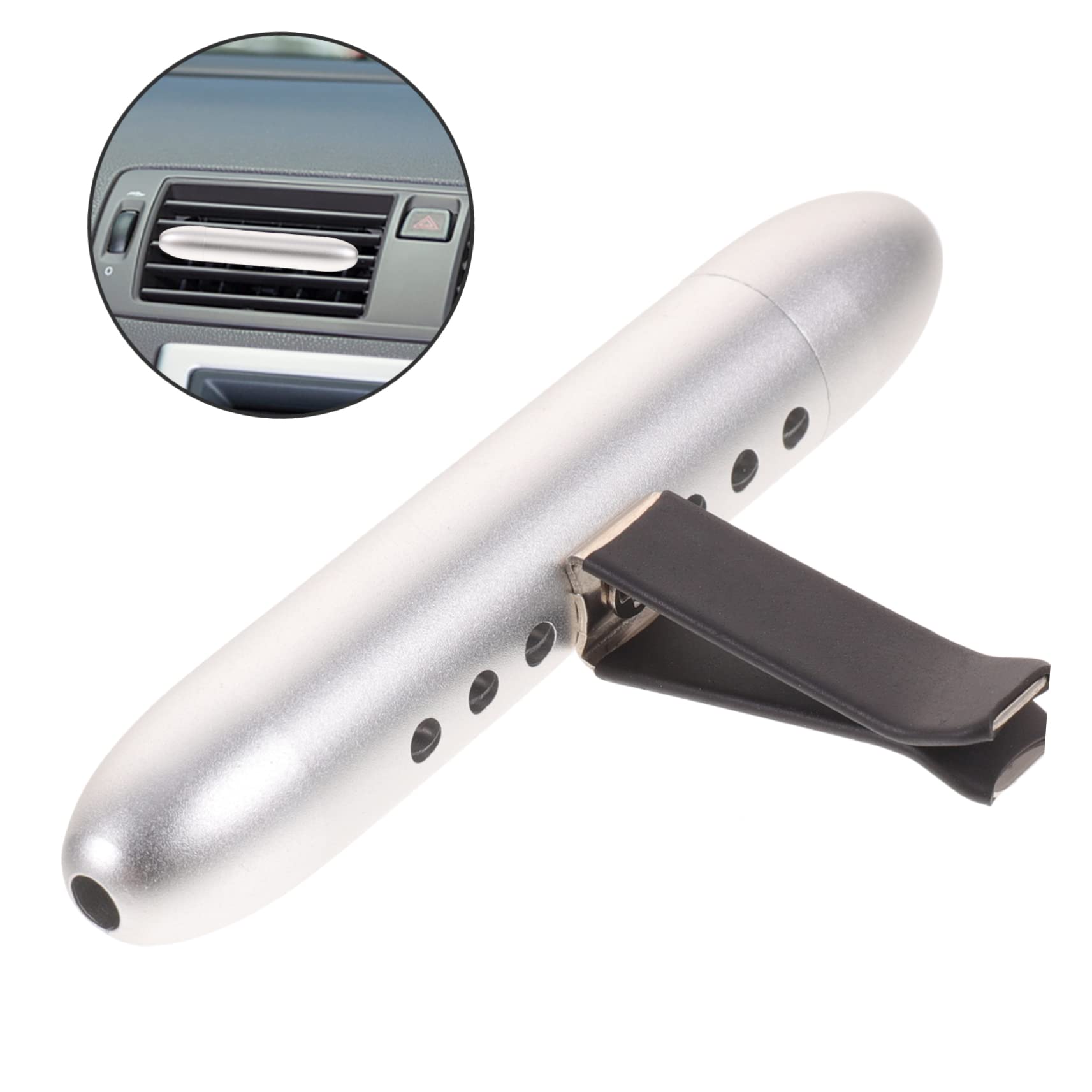 SOLUSTRE 4pezzi Diffusore Per Auto Clip Per Bocchetta Design Bastoncino Accessorio Per Profumi Facile Da Installare Per Auto Ufficio e Casa