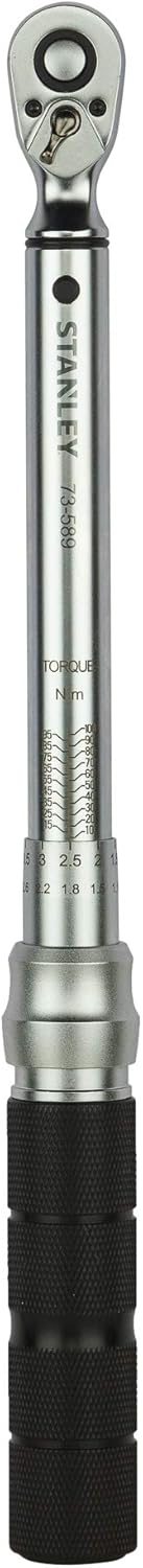 STANLEY STMT73589-8 1/2'' Ratcheting Type Drive Torque Wrench 20-100 Nm
