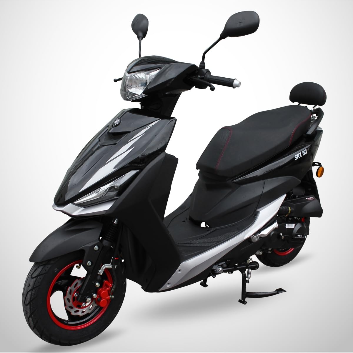 Scooter 50cc 4T SRX 50 JIAJUE/Noir & Gris