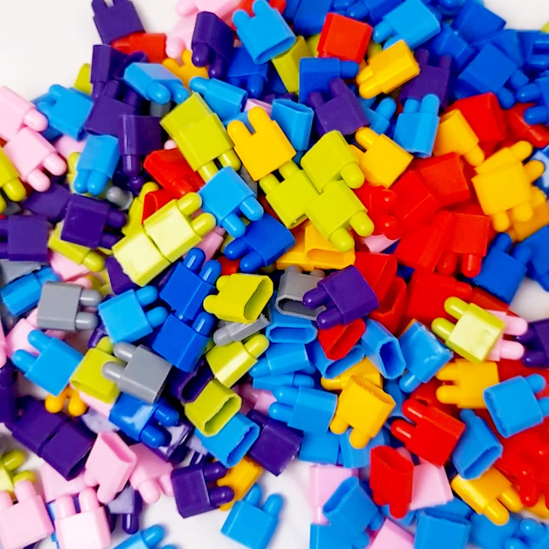 AEXONIZ TOYS Domino Building Blocks - Plastic Bullet Block Cubes Set for Counting, Sorting, STEM, Essential Skills, Motoric, Connecting Math Manipulatives Educational Toy for Preschool(200 Pcs) (B0B9Y9LVSV) Amazon Price History, Amazon Price Tracker