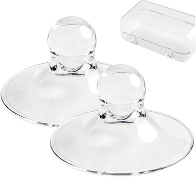 Nipple Everter for Flat Nipples, 2-Pack, Gentle Traction Nipple Corrector, Corrector