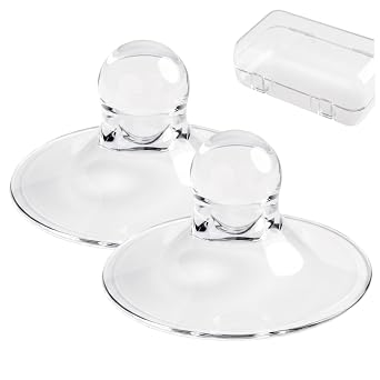 Nipple Corrector for Flat or Inverted Nipples, 2-Pack Soft Silicone Everter