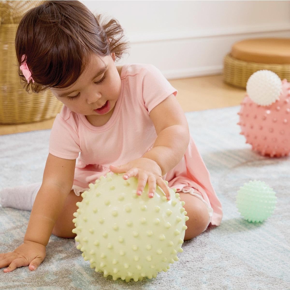 Kaplan Early Learning Sensory Balls - Set of 6
