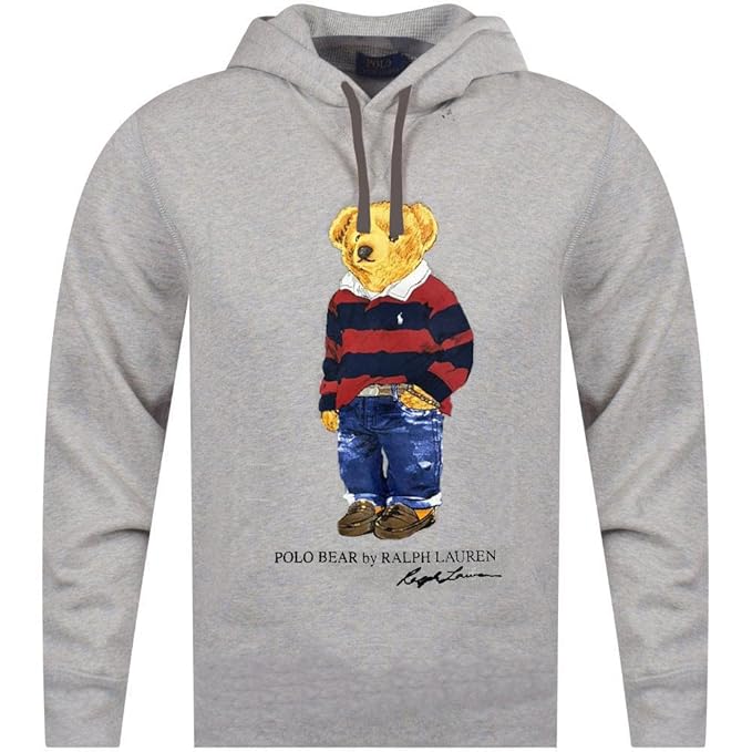 Polo bear sweatshirt grey Clearance