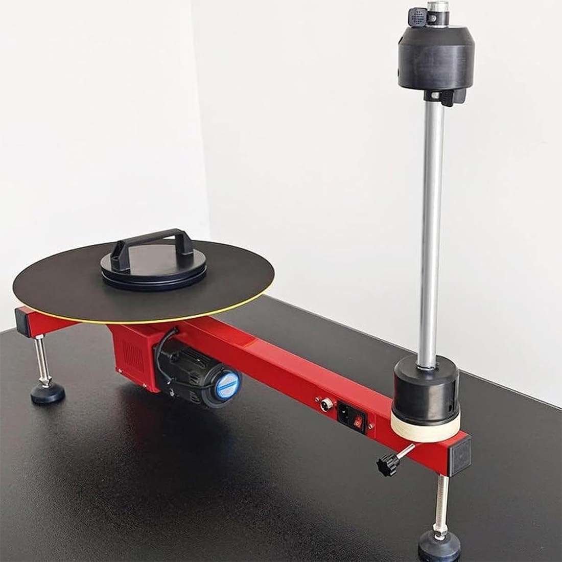 Elektryczna maszyna do owijania folii stretch, gramofon o szerokości 69,8 cm, nośność 99 kg, dozownik do owijania i prasa do wydajnych rozwiązań opakowaniowych