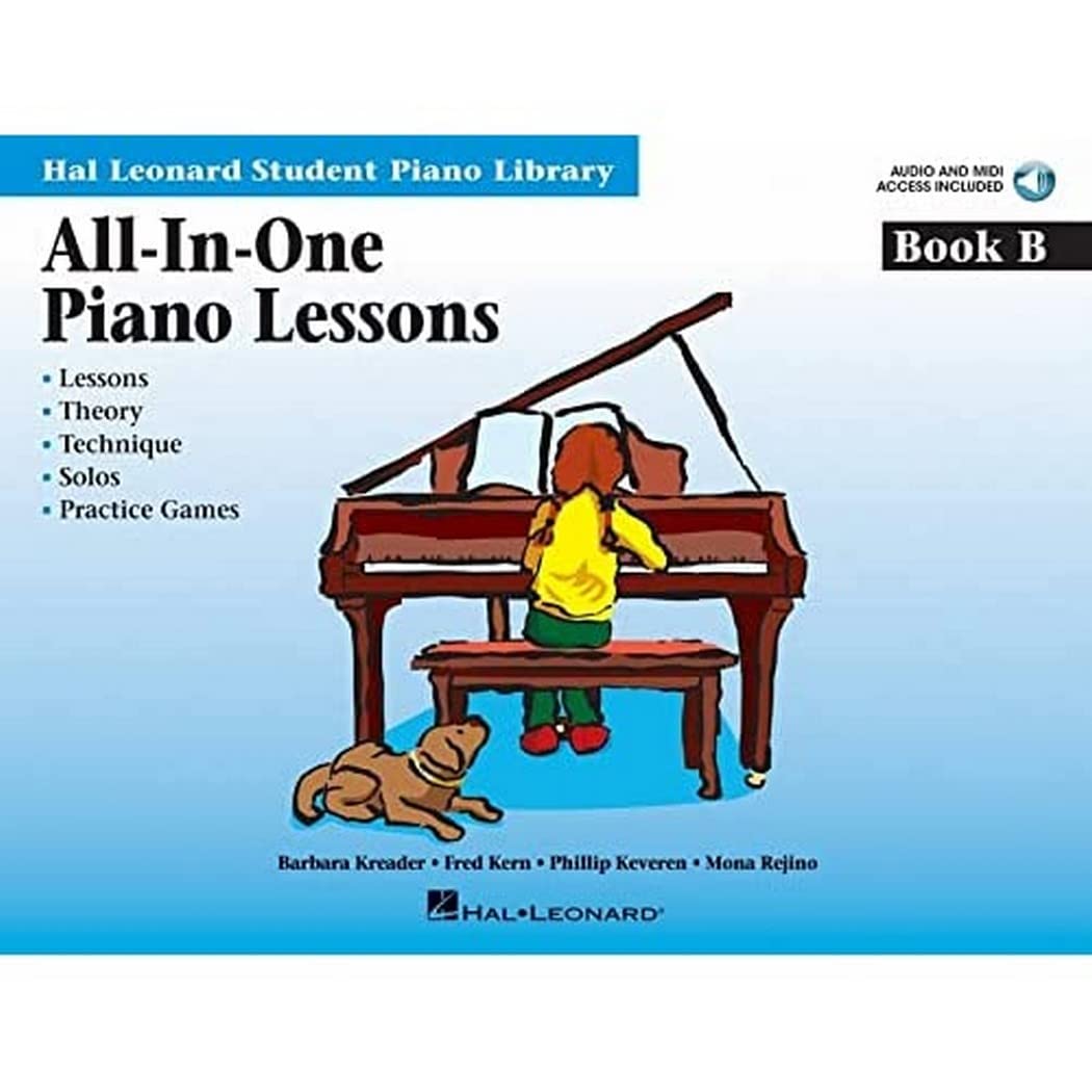 All-In-One Piano Lessons: Book B