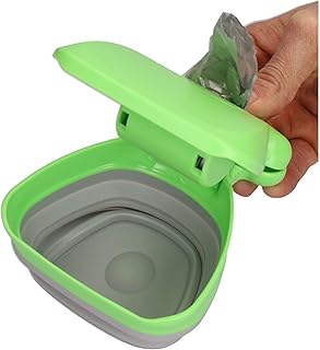 Rosewood 02336 Compact Poop Scooper for On the Go with Disposable Bags product image
