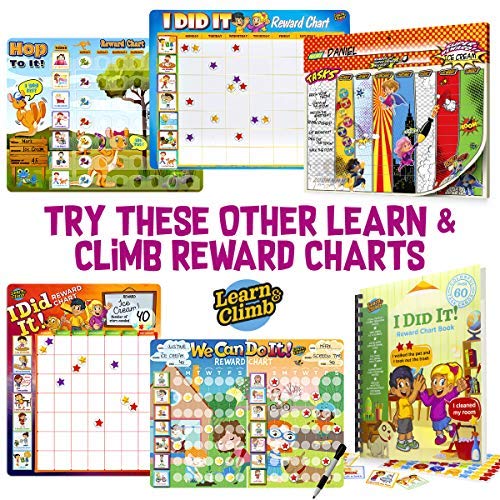 I Did It! Kids Reward Chore Chart. Encouraging Responsibility And Good Behavior ! #TOP4