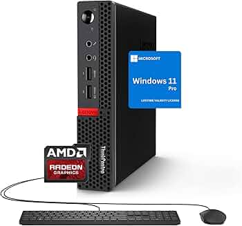 ミニPC Lenovo ThinkCentre M720q Win11 i3 512GB Refurbished: Lenovo ThinkCentre M720q Mini Windows 11 Pro