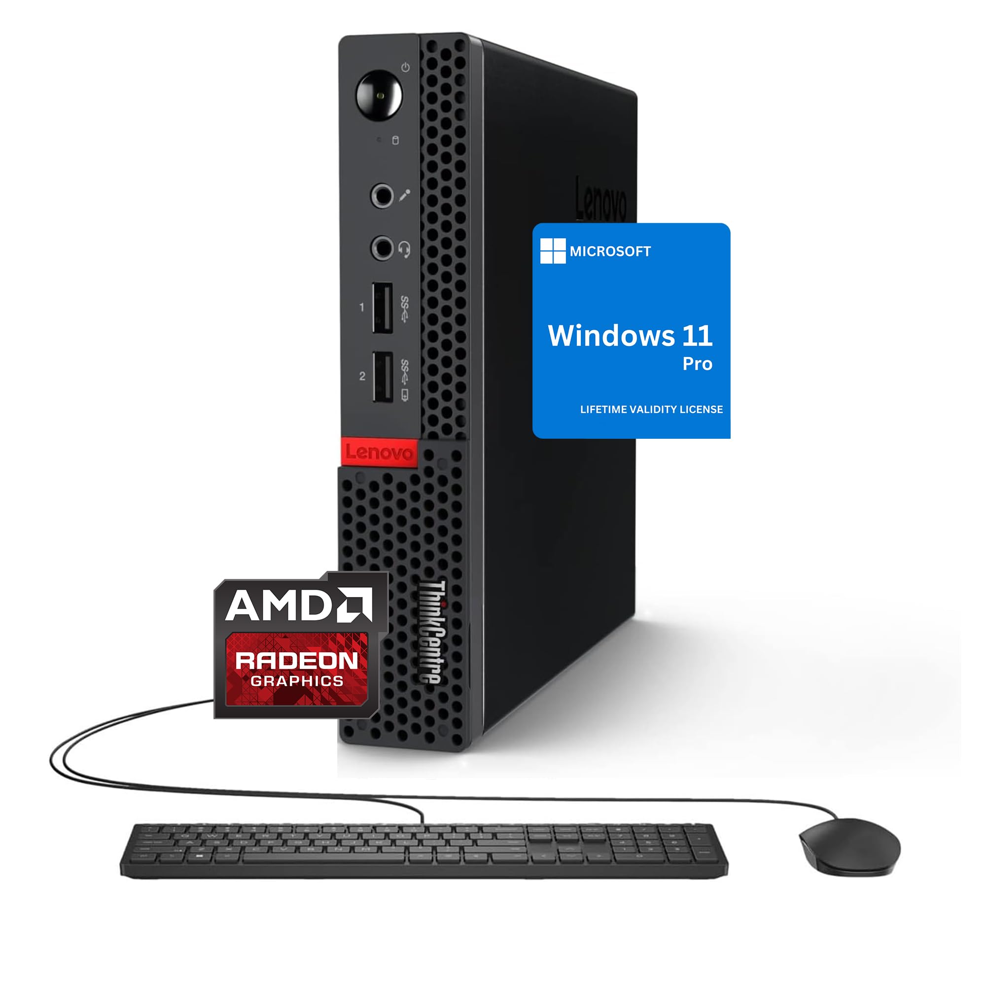 デル M.2 SSD＋2.0TB Win11 Pro i5 16GB WiFi Dell i5 PC Computer 16GB RAM, 2 TB SSD, Windows 11 Pro WiFi