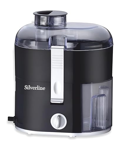 Mysa electric juicer | Extract Cucumber & Beetroot Easily | Centrifugal Juicer Extractor with 2 Speeds | Carrot Juice Maker | Black | 450W | 1 Year Replacement Warranty I Made In India