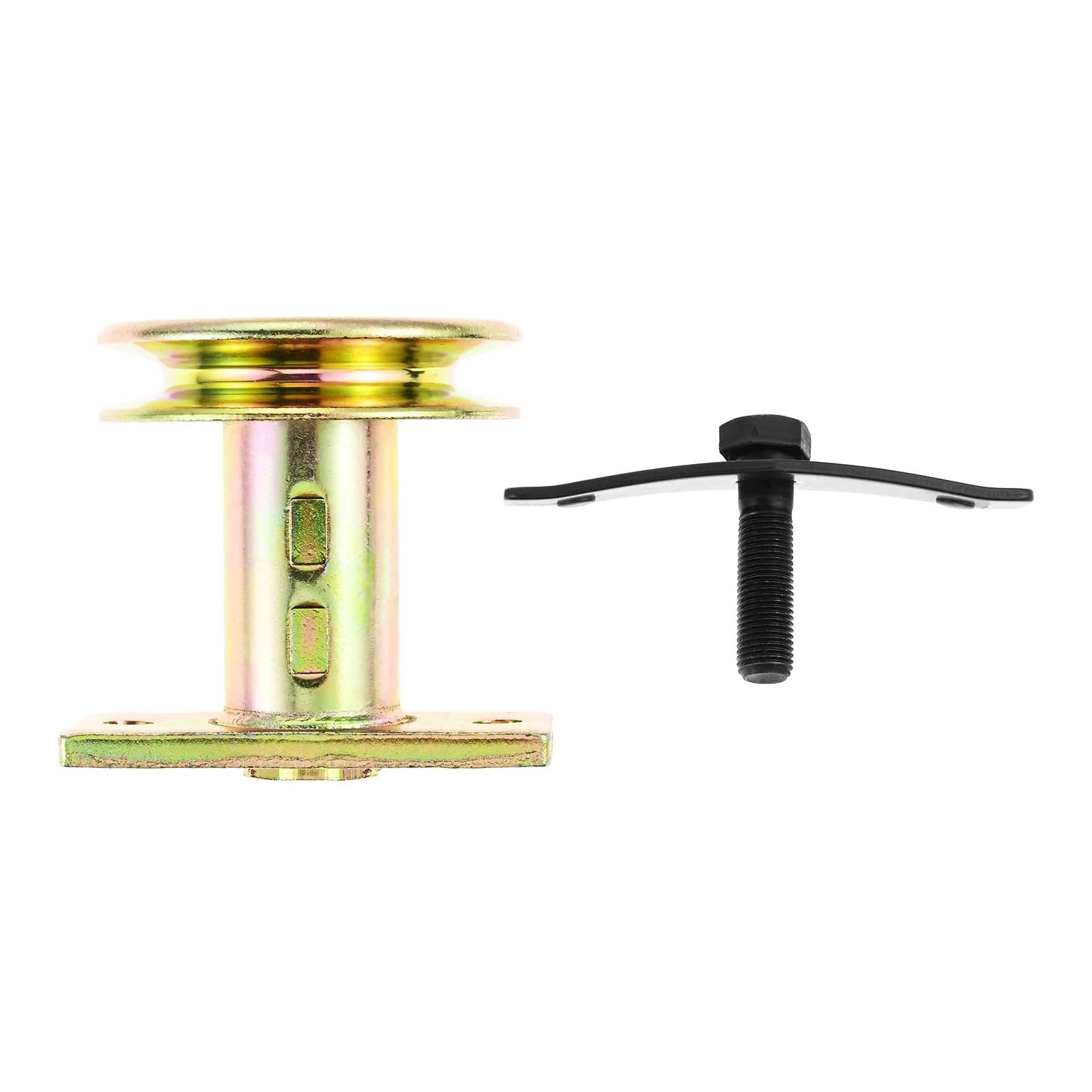 Muebles para el hogar 687-02528 Cuchilla para cortacésped con polea apta para tractor TB230 accionamiento de 25 mm