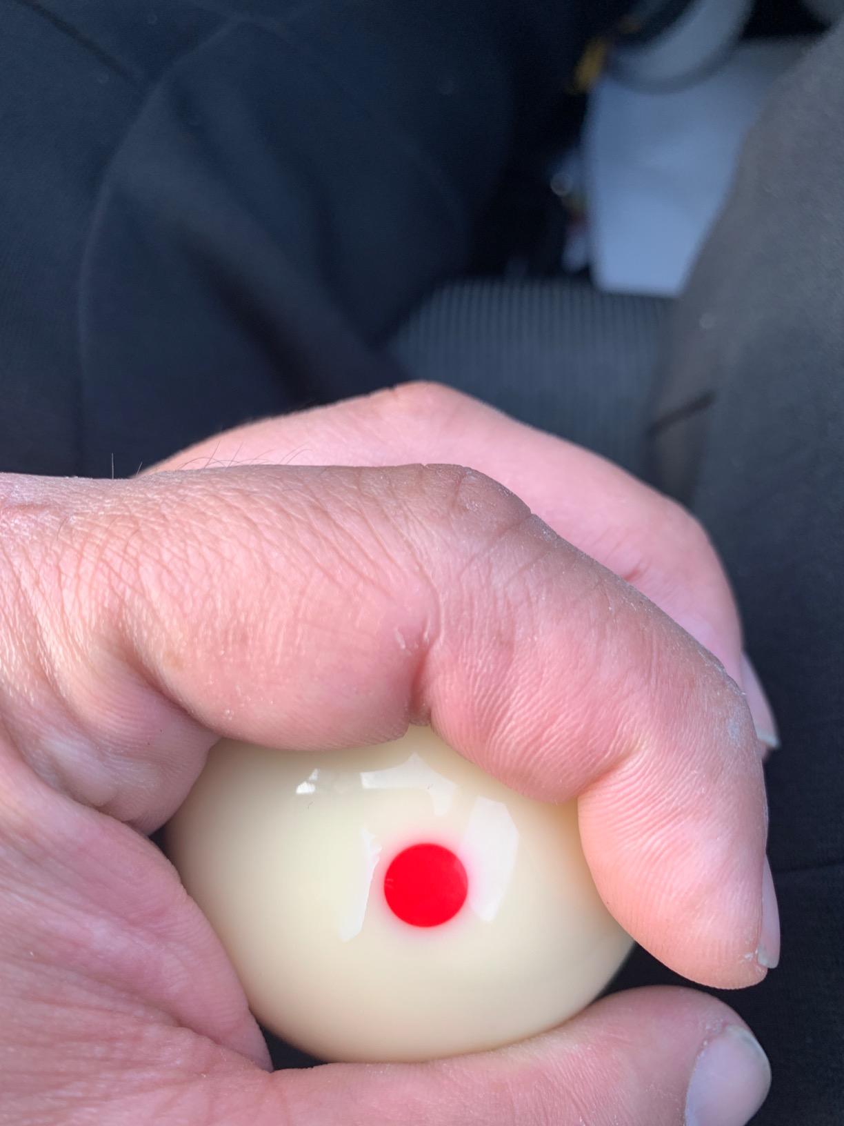 Red Dot Cue Ball, AAAGrade PRO 6 Dot Billiard Practice