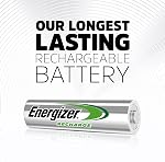 Energizer Power Plus Rechargeable AA Batteries (4 Pack), Double A Batteries