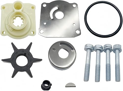 61NW0078 Kit de impulsor de bomba de agua para Yamaha Fueraborda Marine 4 tiempos 25 HP Motores 61N-W0078-10-00