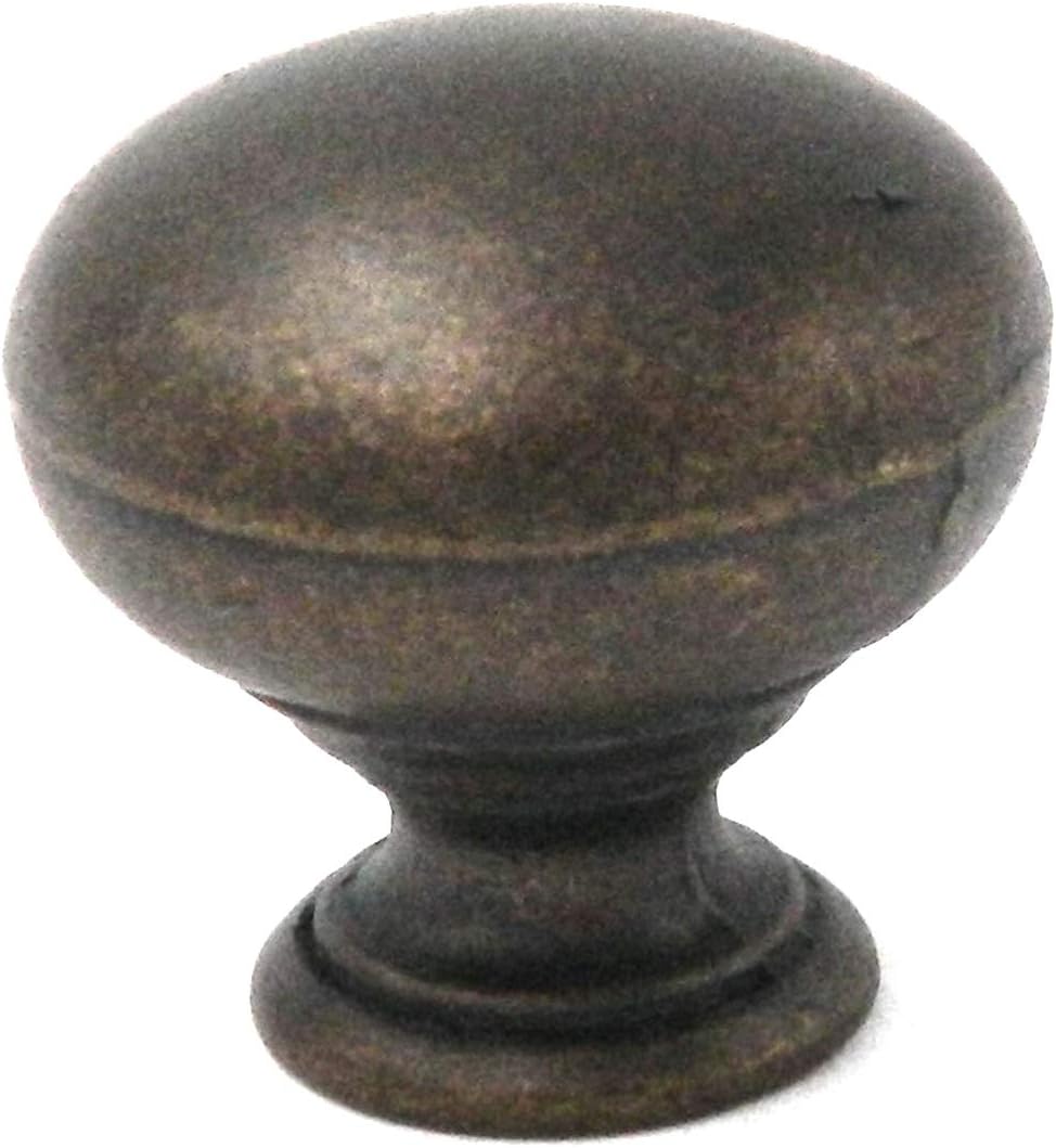 Hickory Hardware PA1217-WOA 1-Inch Palmetto Cabinet Knob, Windover Antique