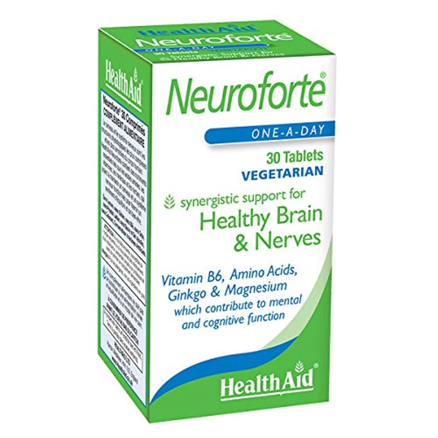 HealthAid NeuroForte (Amino Acid, B Vitamin Complex) Tablets 30