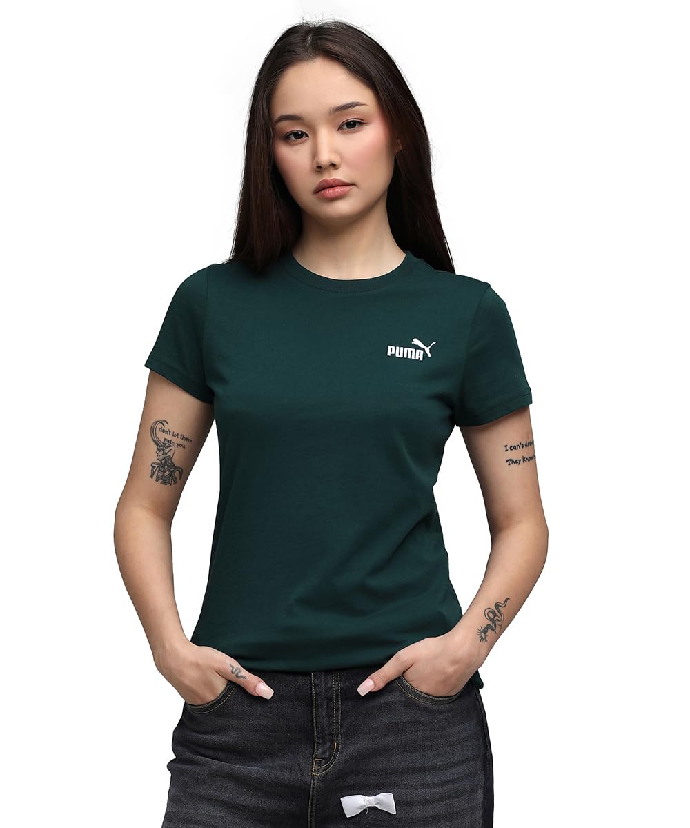 PUMA Unisex ESS Small No. 1 Logo Tee T-Shirts (1er Pack)
