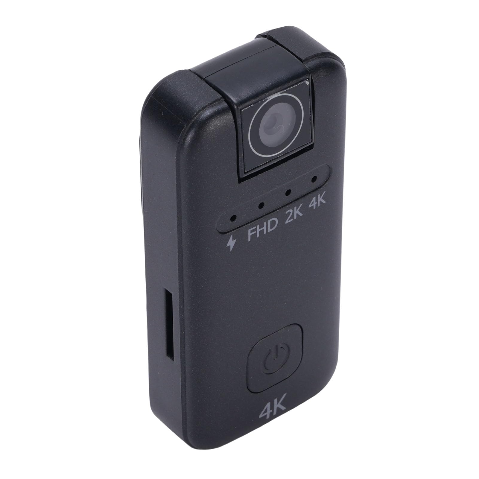 Mini Body Camera, 4K Ultra HD Wide Angle Water Proof Video Recorder, 180° Rotatable Wearable Camcorder with Clip for Your Glasses and Shirts